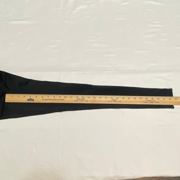 Weissman Dance Leggings Black Orange Size Small Performance Sporty Accent Adult - Picture 8 of 9